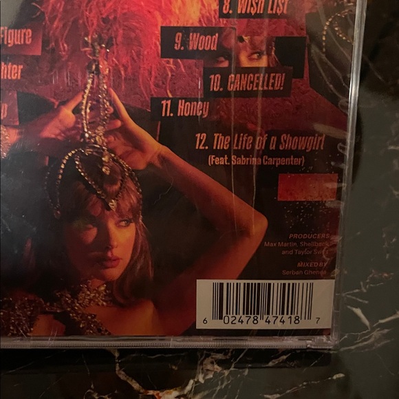 The Life of a Showgirl CD with Signed Photo Insert (NWT) - Picture 3 of 5